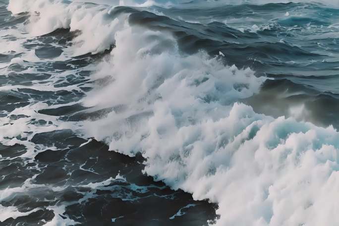 海面波浪海洋