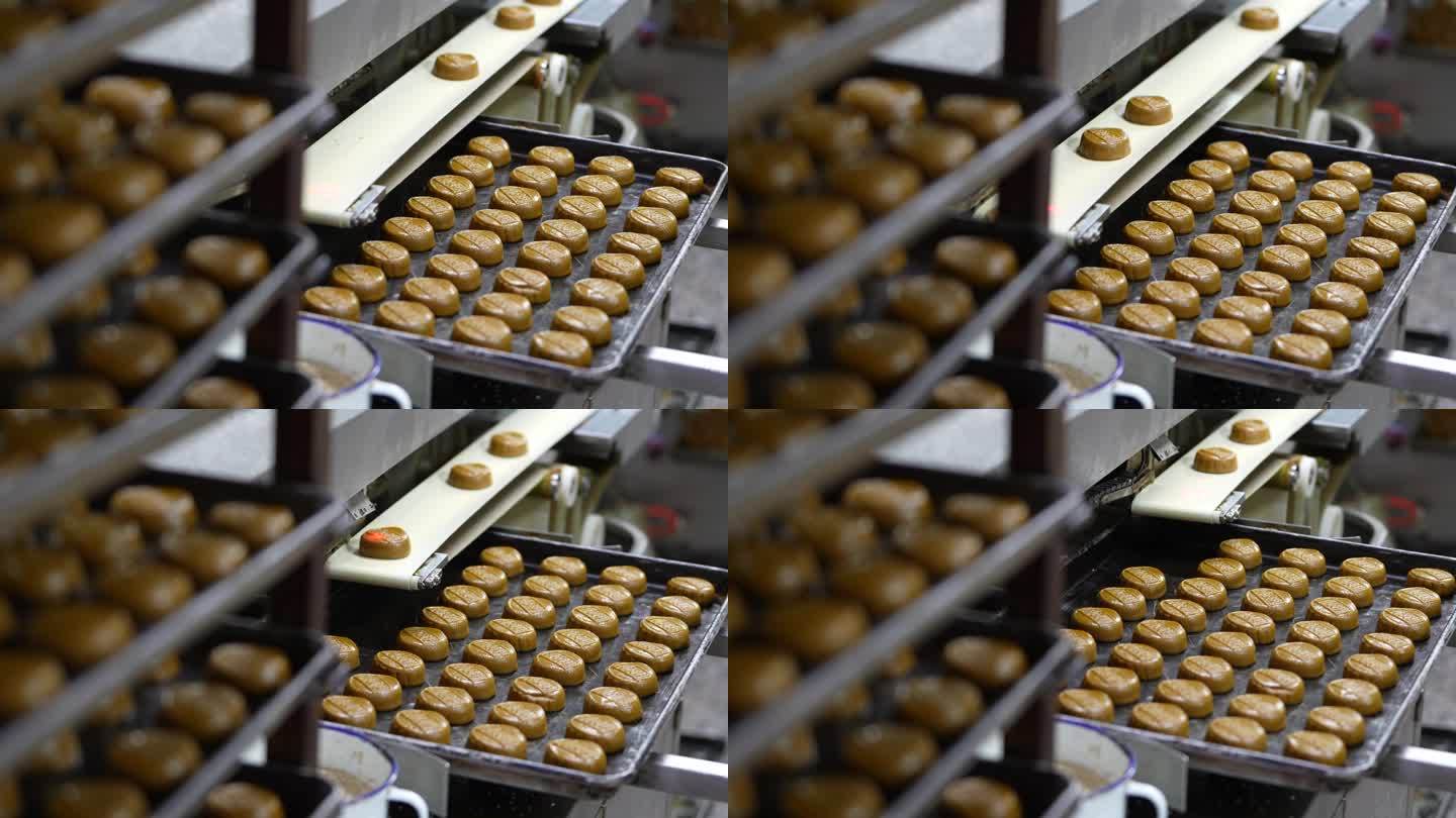 黔菜美食荞酥加工展示视频4K