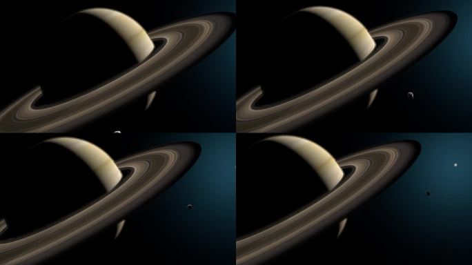 土卫七，土星的卫星，土星的行星