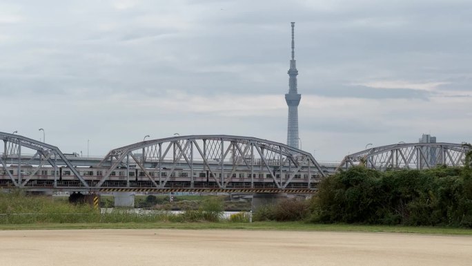 东京荒川河床堀kiri地区2023