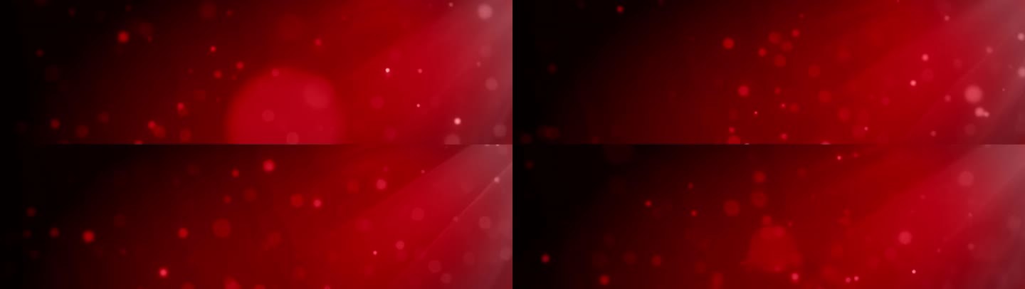 红色粒子光斑背景 2
