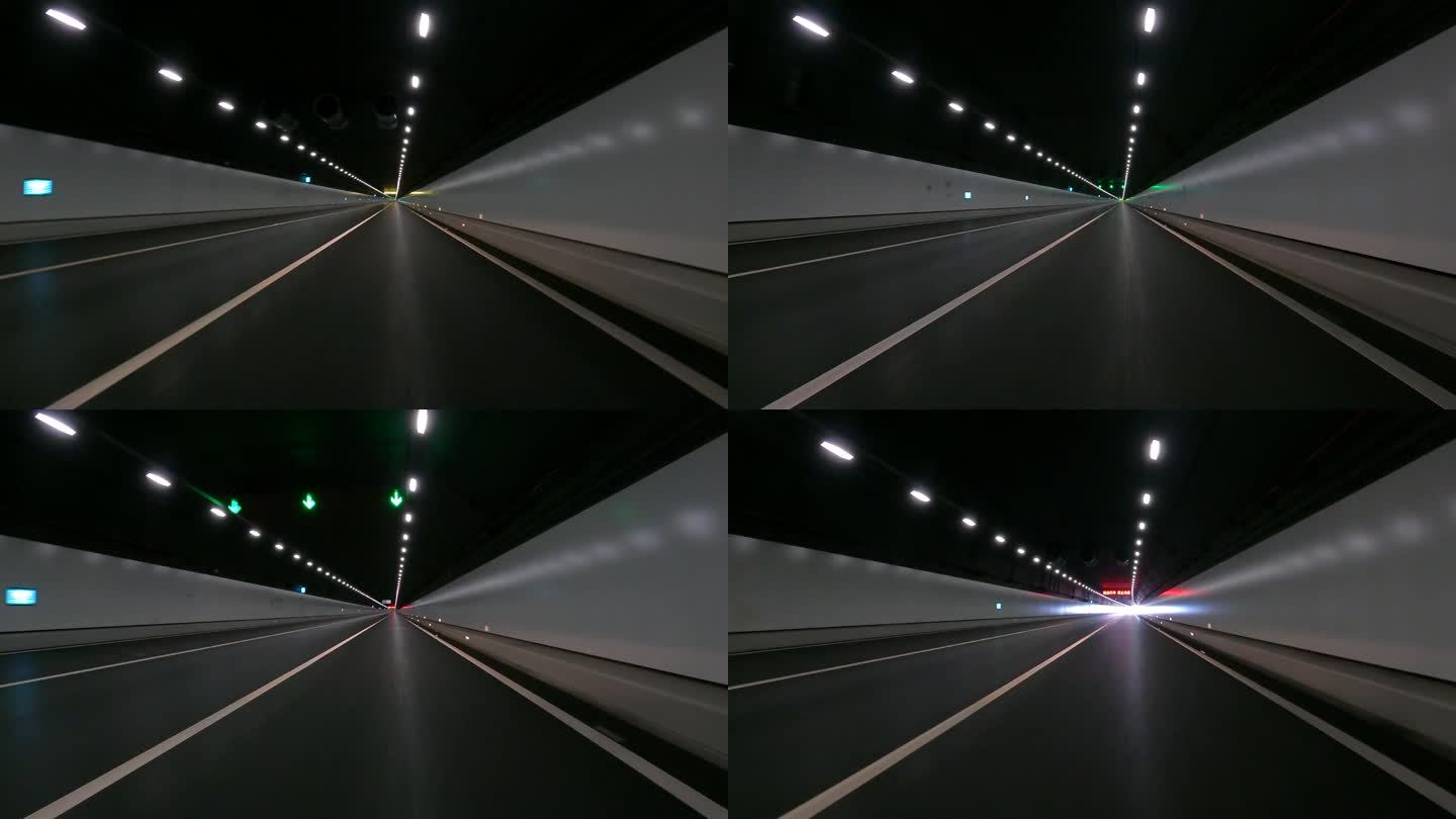 港珠澳大桥海底隧道主观视角