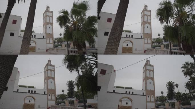 摩洛哥卡萨布兰卡老麦地那的清真寺