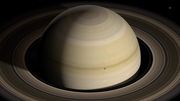 土卫七，土星的卫星，绕土星运行
