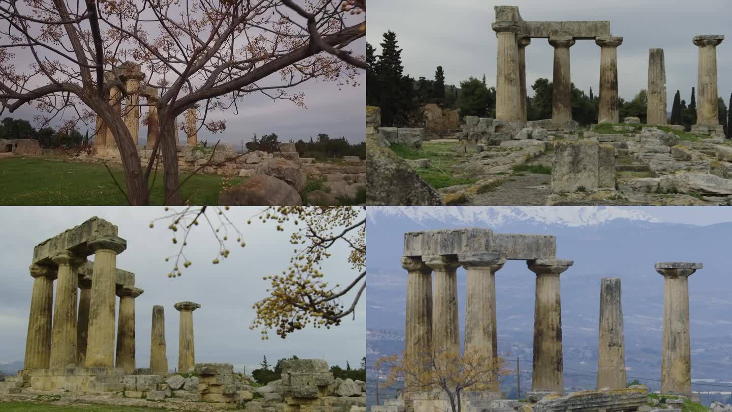 希腊 古建筑遗址