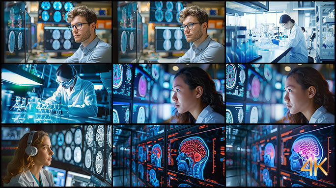 医学 X光 磁共振 科学实验 医疗诊断