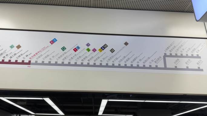 4K原创 11号线 上海地铁11号线路图