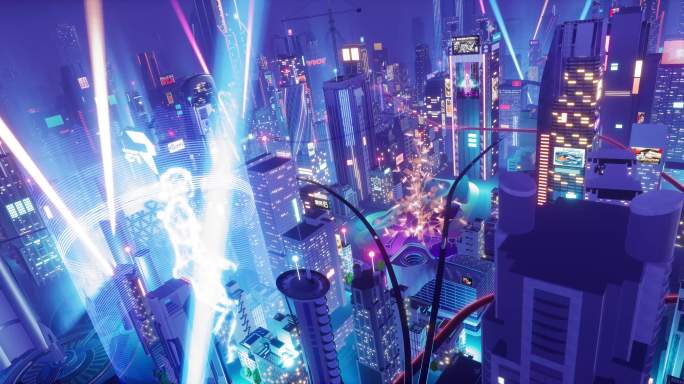 科幻未来赛博城市