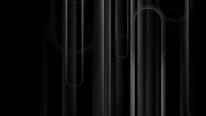 抽象的黑色运动背景与灰色银色光滑的线条