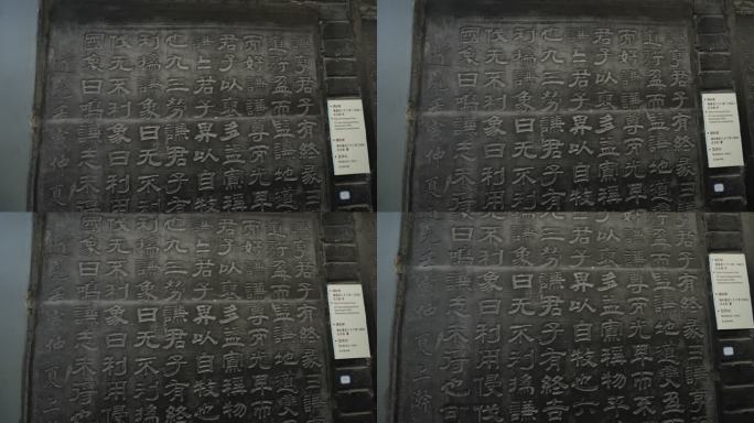 西安碑林博物馆石刻书法17