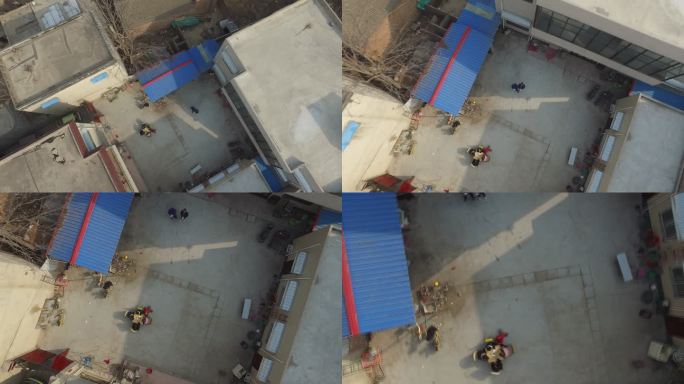 农村 房屋 航拍