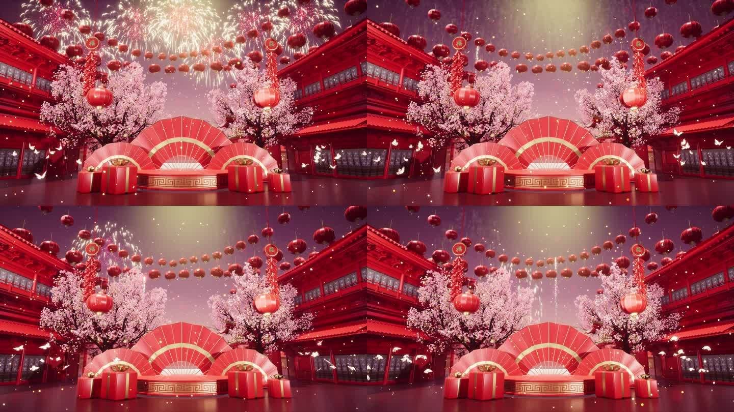 【4K】春节LED大屏背景视频17