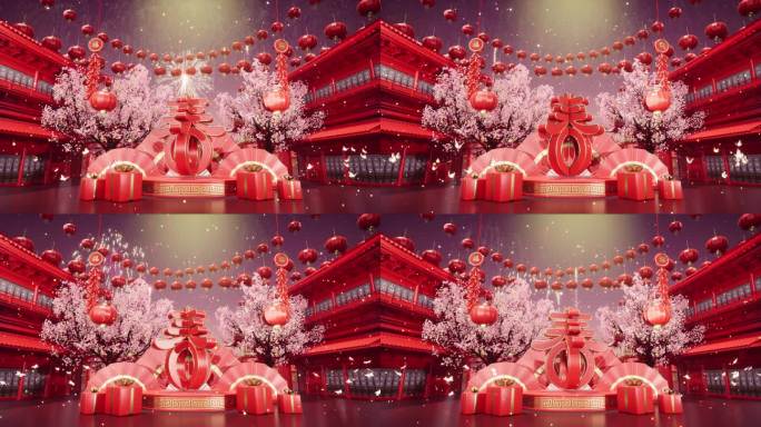【4K】春节LED大屏背景视频16