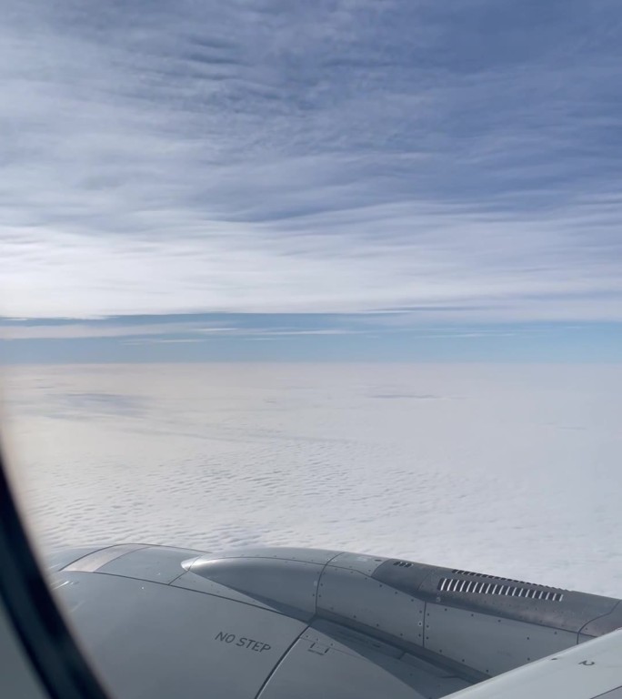 飞行旅游vlog风景天空素材