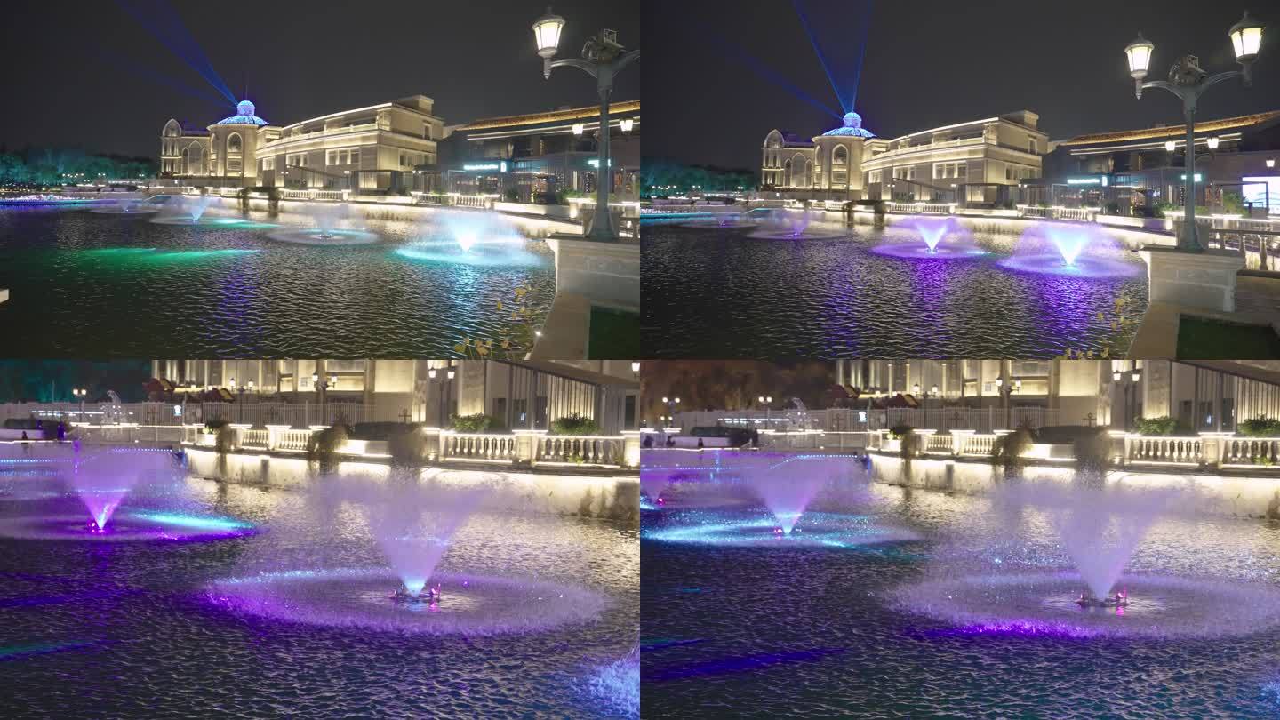 蓝港喷泉