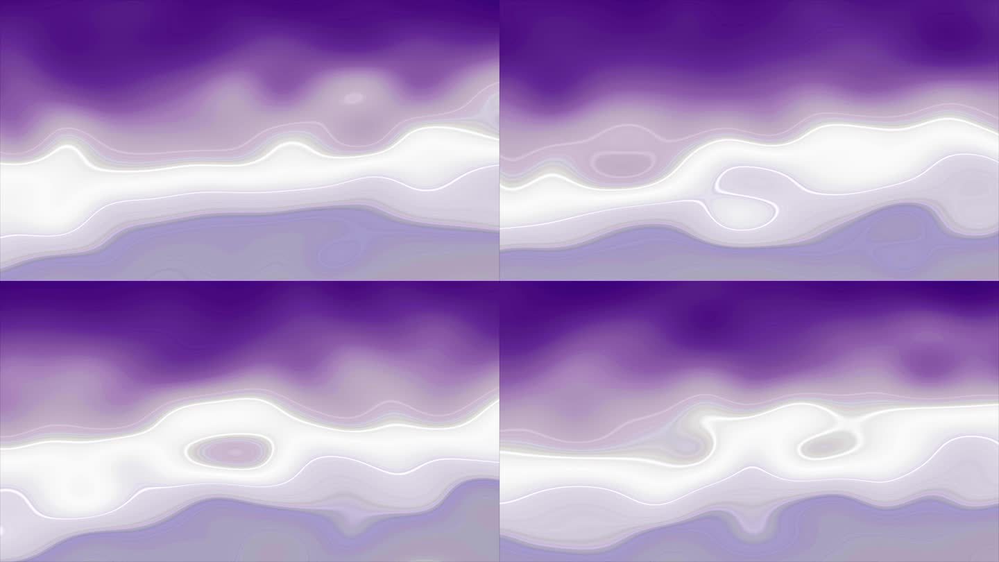 4K原创 紫色抽象扭曲背景