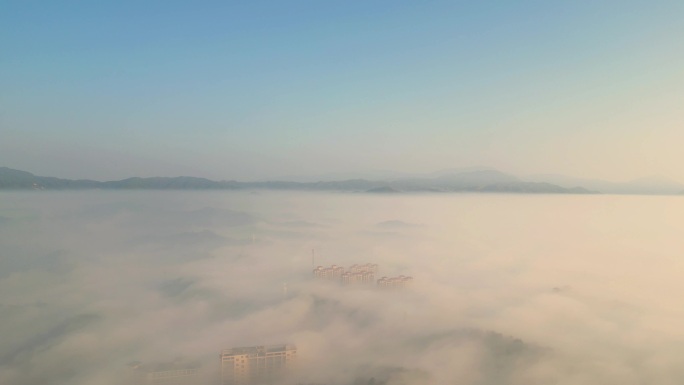 大气云雾笼罩  唯美仙境