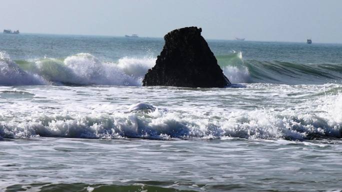 大海 海浪慢动作