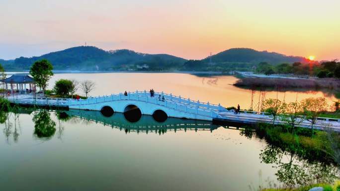 增城美景  增城荔湖 央视新闻采用视频