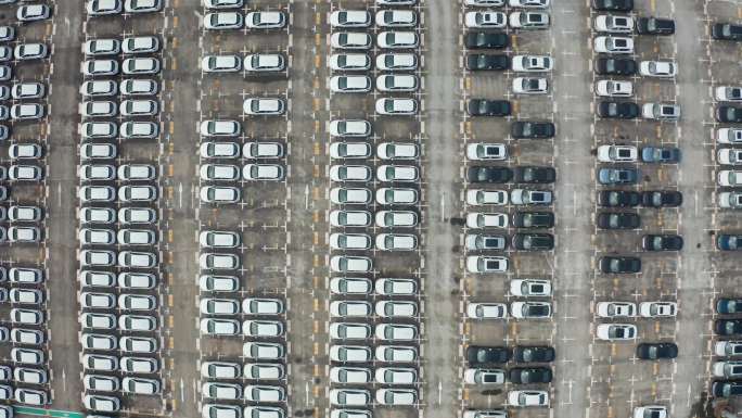 重庆果园港汽车堆放码头
