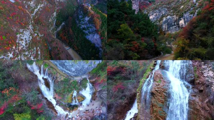 成县西峡秋景