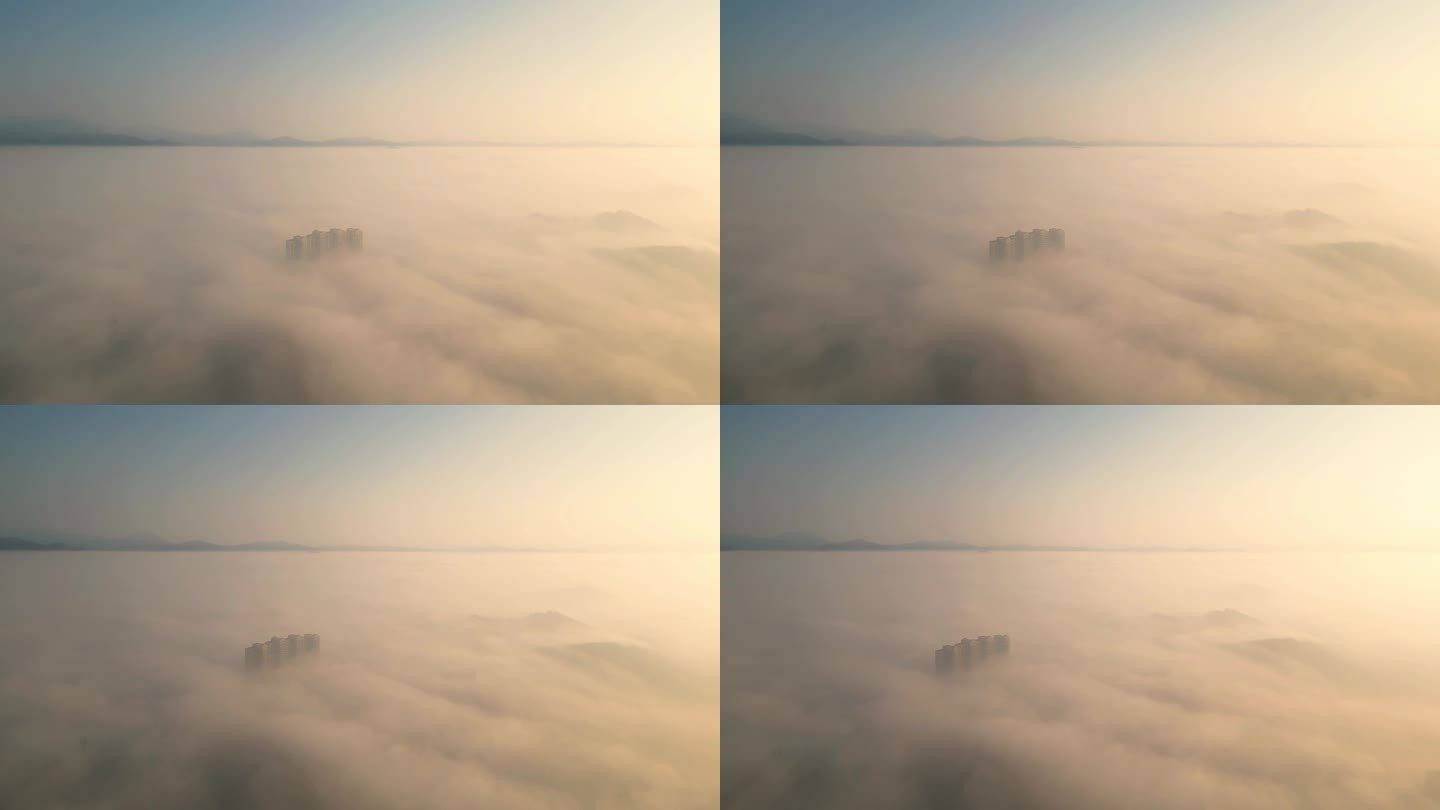 大气云雾笼罩  唯美仙境