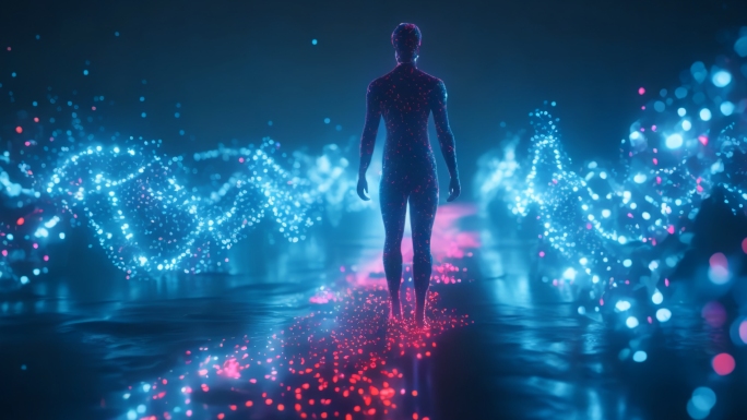 DNA动画视频素材 人体基因 生命工程