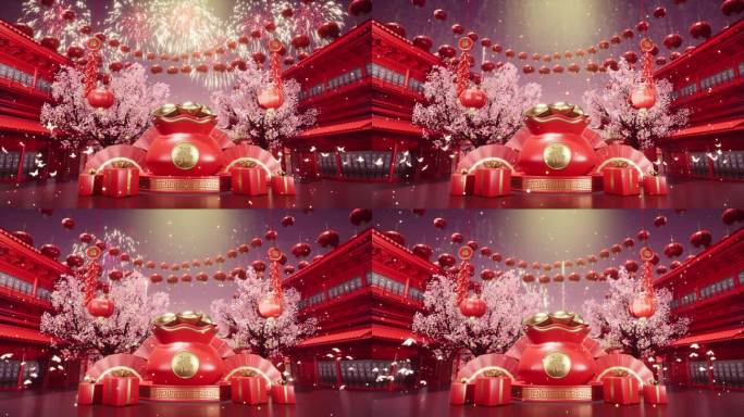 【4K】春节LED大屏背景视频18
