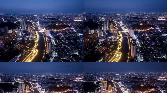 【正版商用】中山岐江夜景延时