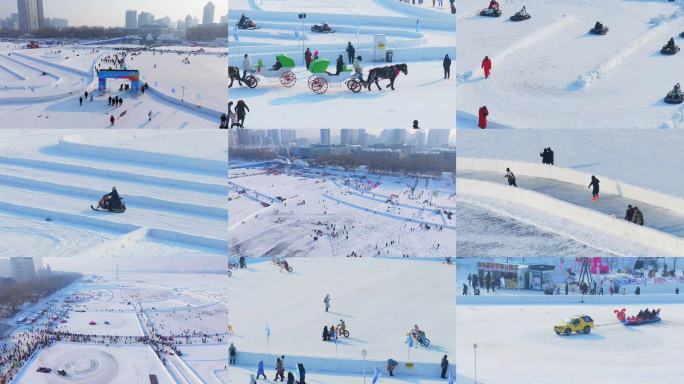 哈尔滨松花江冰雪娱乐项目