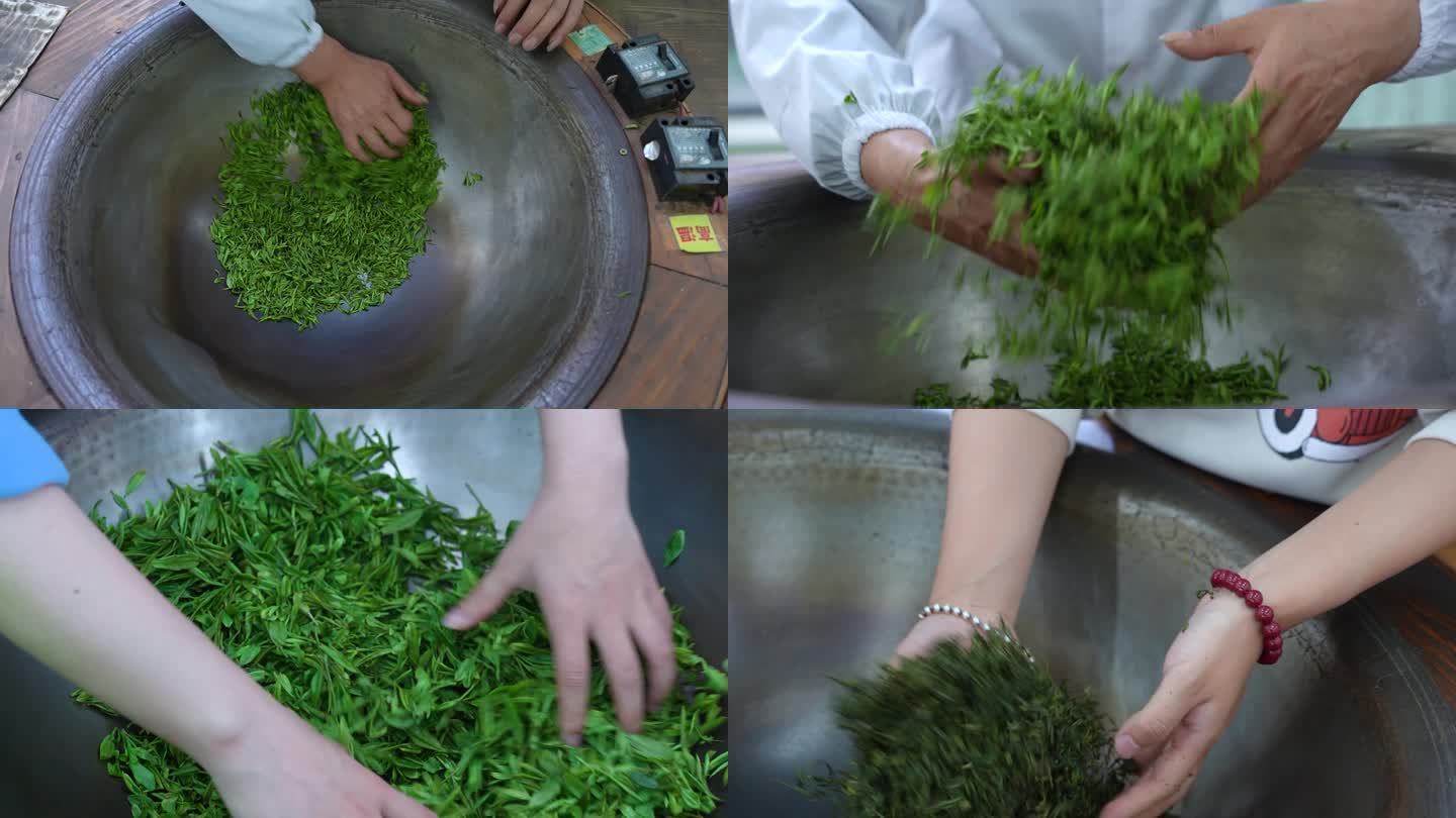 绿茶的炒茶制茶工艺