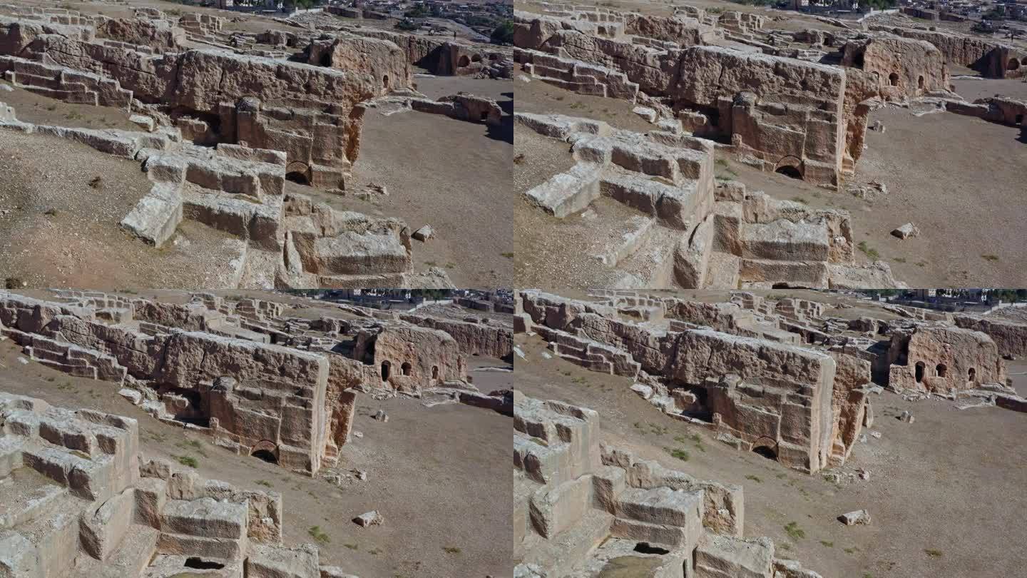 土耳其马尔丁达拉古城遗址——无人机拍摄