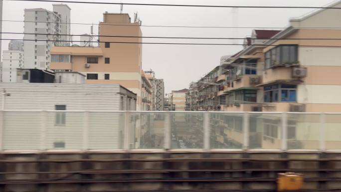 地铁沿路风景4K