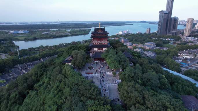 镇江-金山寺-西津渡4k航拍