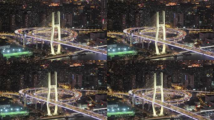 南浦大桥 桥梁 上海交通 上海夜景