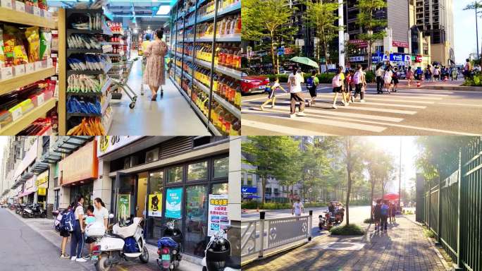 城市烟火气 街道街景 生活 人文