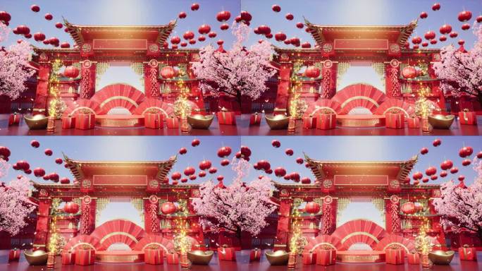 【4K】春节LED大屏背景视频28