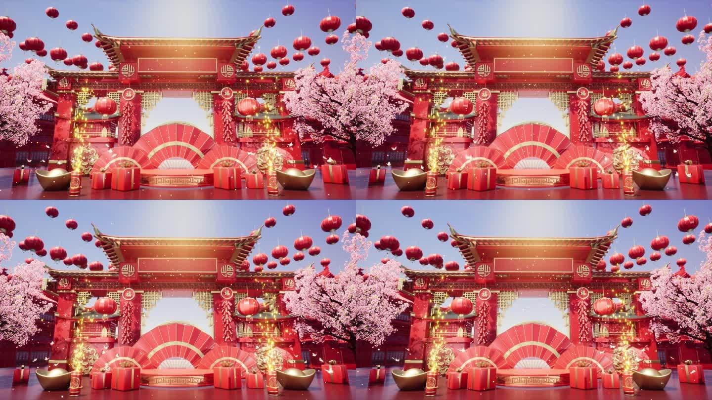 【4K】春节LED大屏背景视频28