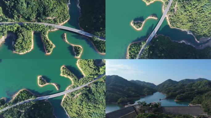中山最美公路-逸仙水库航拍-01