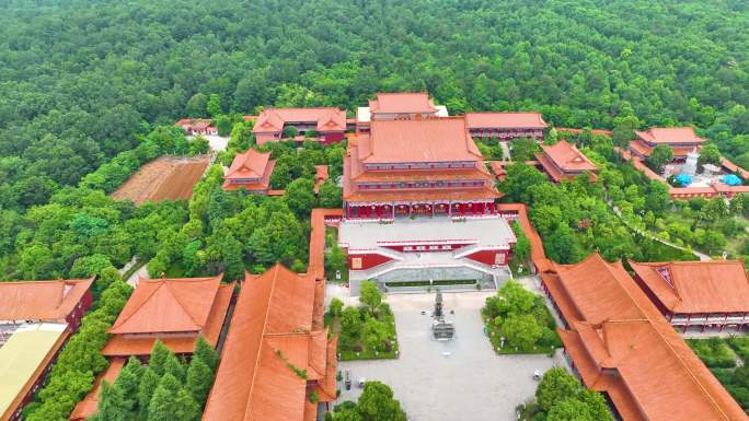 安徽省合肥市蜀山区大蜀山合肥开福禅寺风景