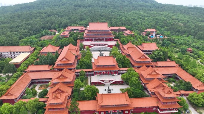 安徽省合肥市蜀山区大蜀山合肥开福禅寺风景