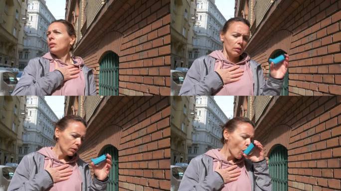 城市中患有哮喘的女性。