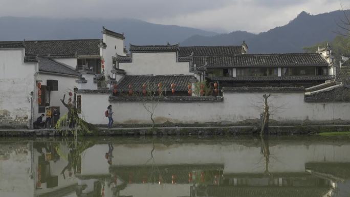 黄山市西递古镇远景