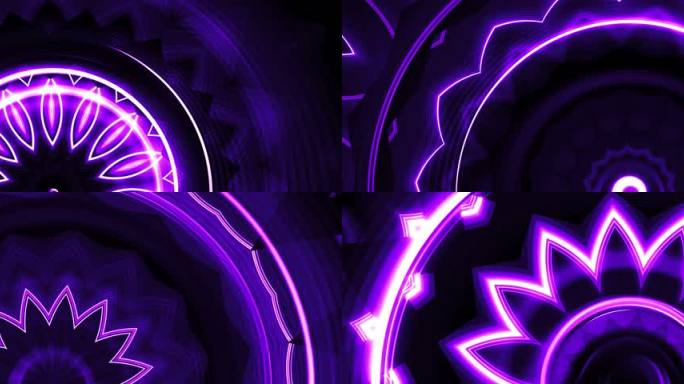 6K 时尚动感纵深节奏空间2-紫色