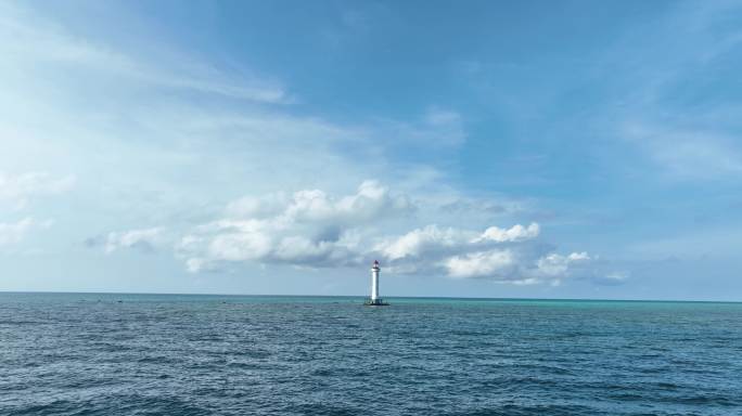 海洋背景视频南海西沙北礁3
