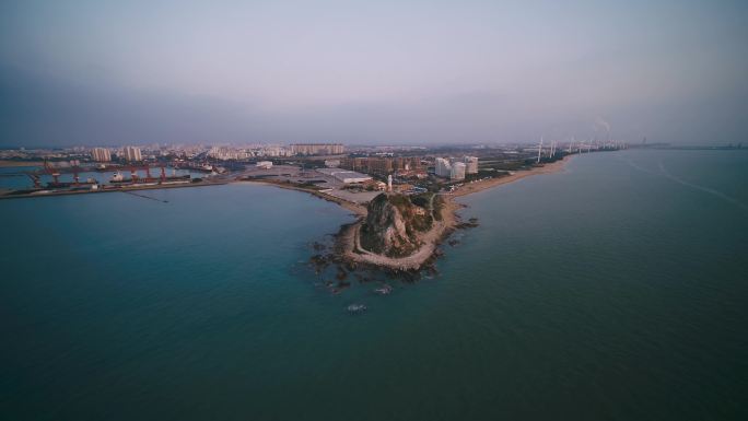 洋浦港码头航拍