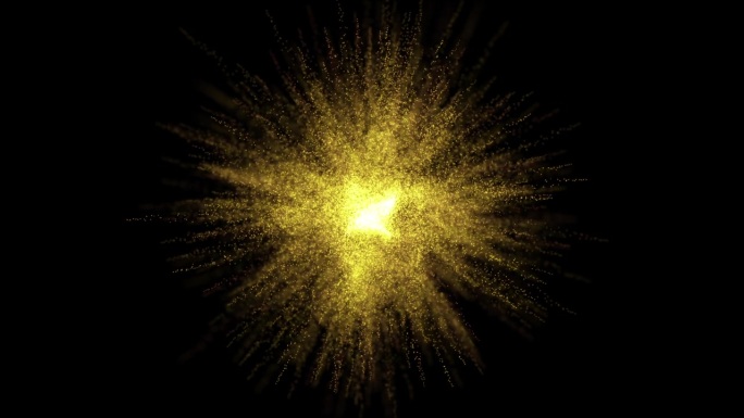 粒子爆炸4k。环路alpha通道。