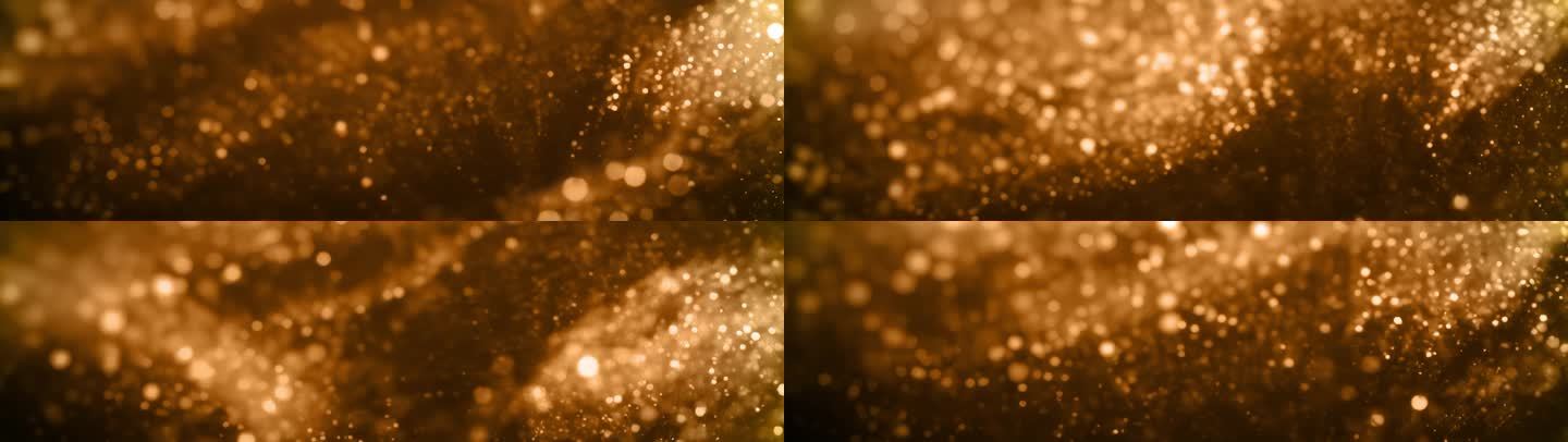 金色粒子金沙光斑背景板氛围T