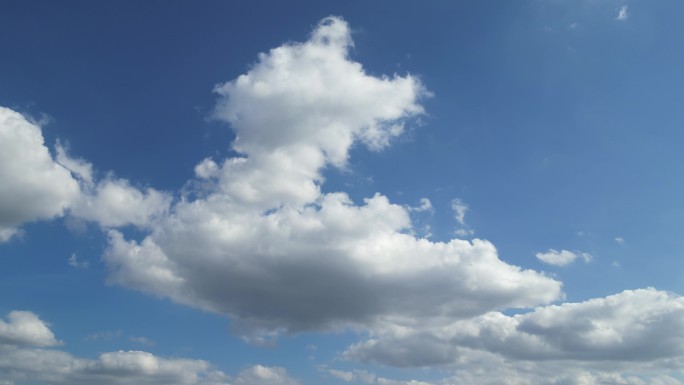 天空云朵  蓝天白云舒适治愈空镜背景