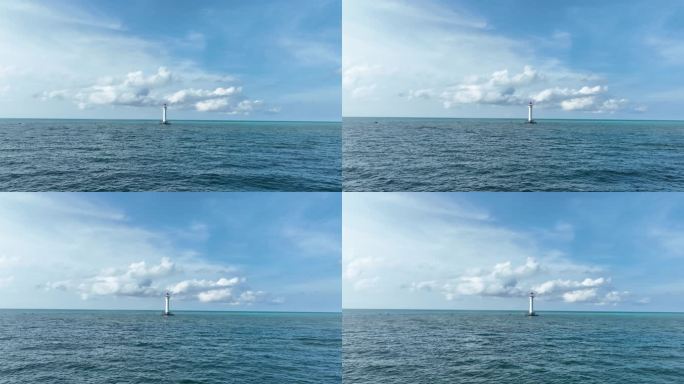 海洋背景视频南海西沙北礁1
